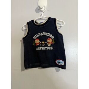 Vintage Cradle Togs Baby Bear Tank‎ Top Size 24 Months